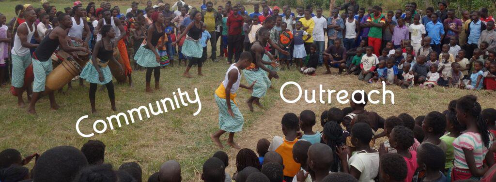 community outreach HIV sensitization dance bakashana